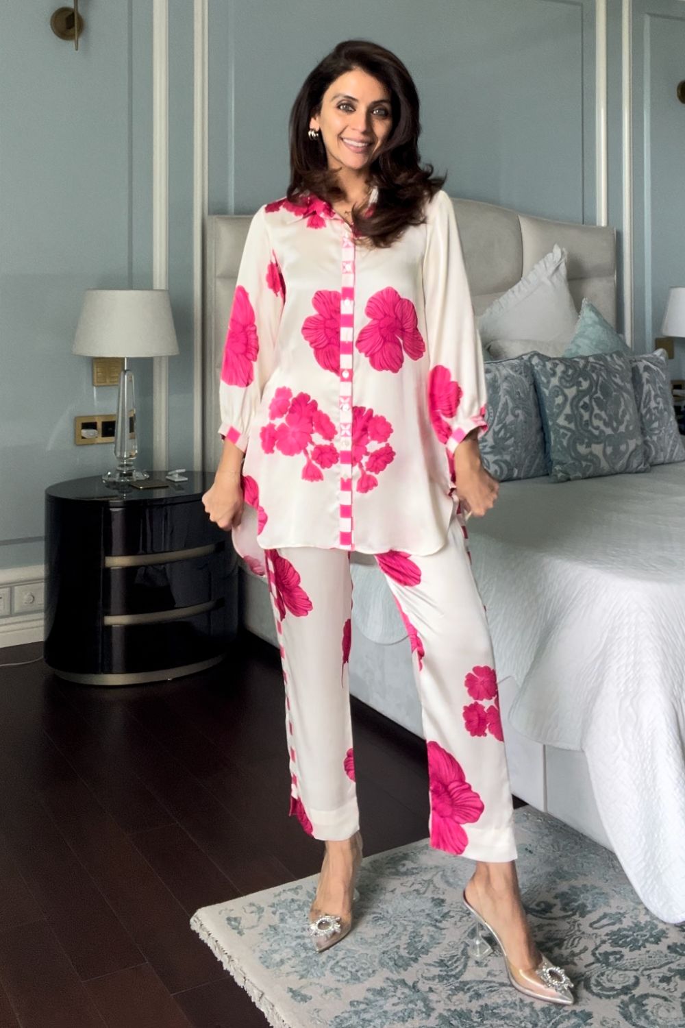 Nriti Shah In Our Kace Pink Co-Ord Set