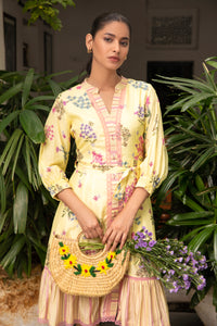 Yellow Periwrinkle Dress