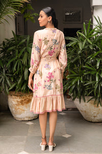 Peach Periwrinkle Dress