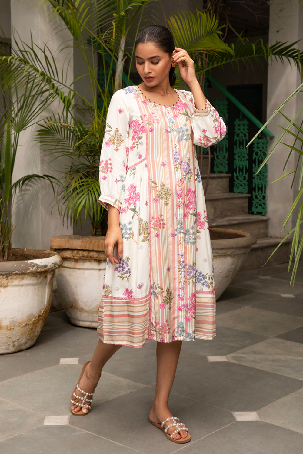 Ivory Chamomile Dress