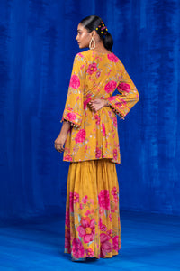 Khushnaz In Our Faarsi Gharara Set