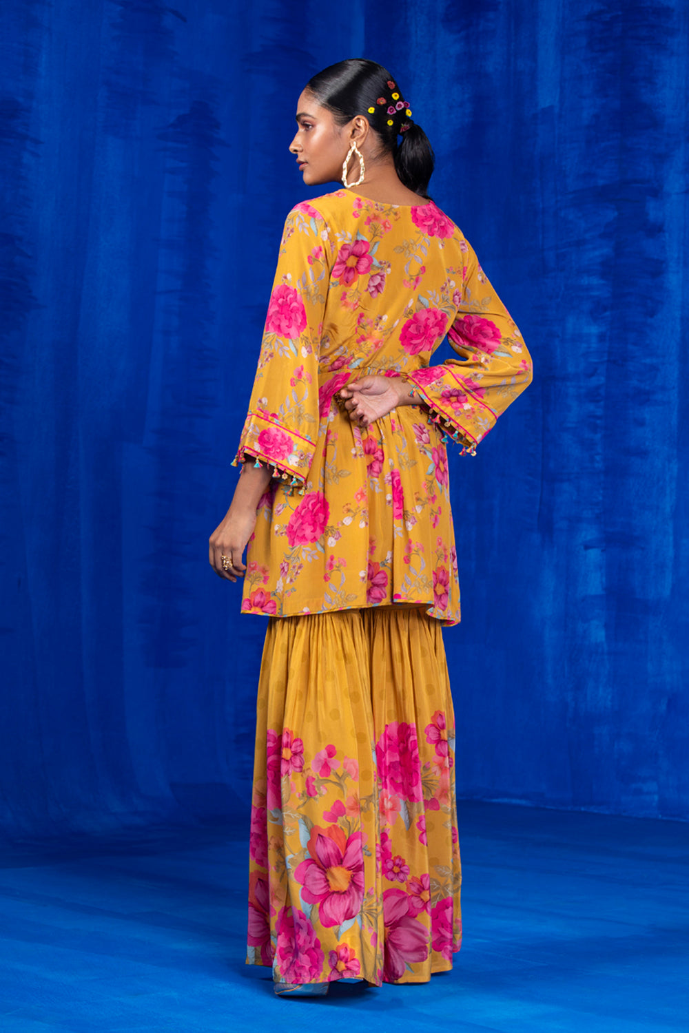 Khushnaz In Our Faarsi Gharara Set