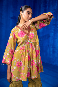 Safa Peplum Garara Set