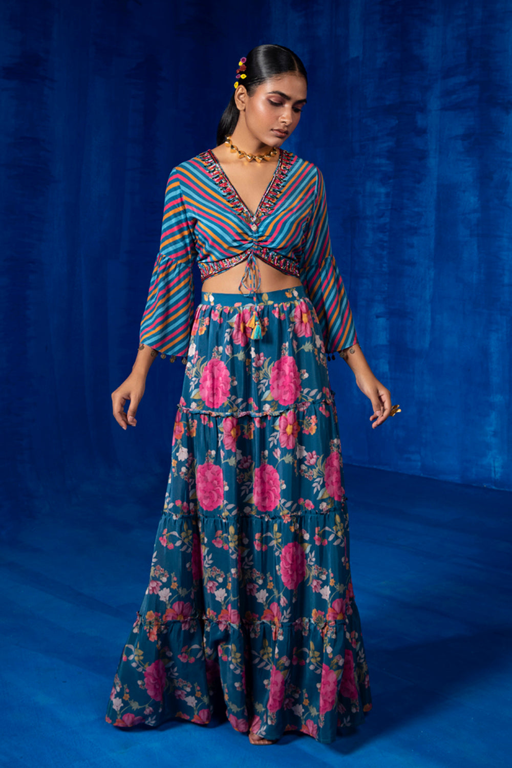 Nakashi Floral Skirt Set