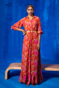 Amira Floral Dress