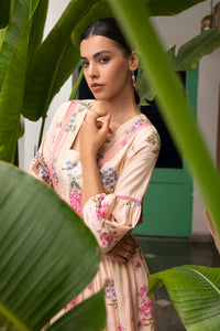 Peach Daisy Dress