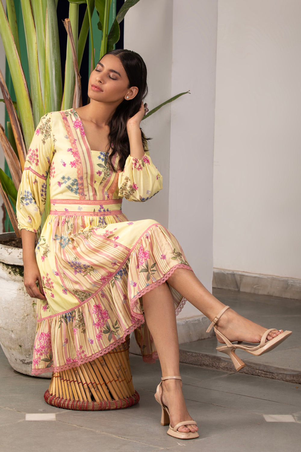 Yellow Daisy Dress