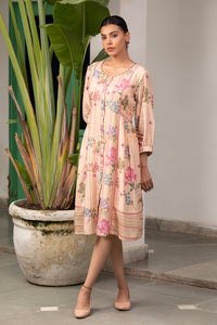 Peach Chamomile Dress