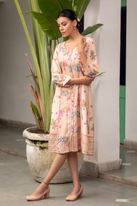 Peach Chamomile Dress