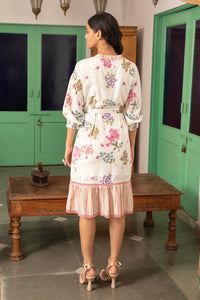 Ivory Periwrinkle Dress