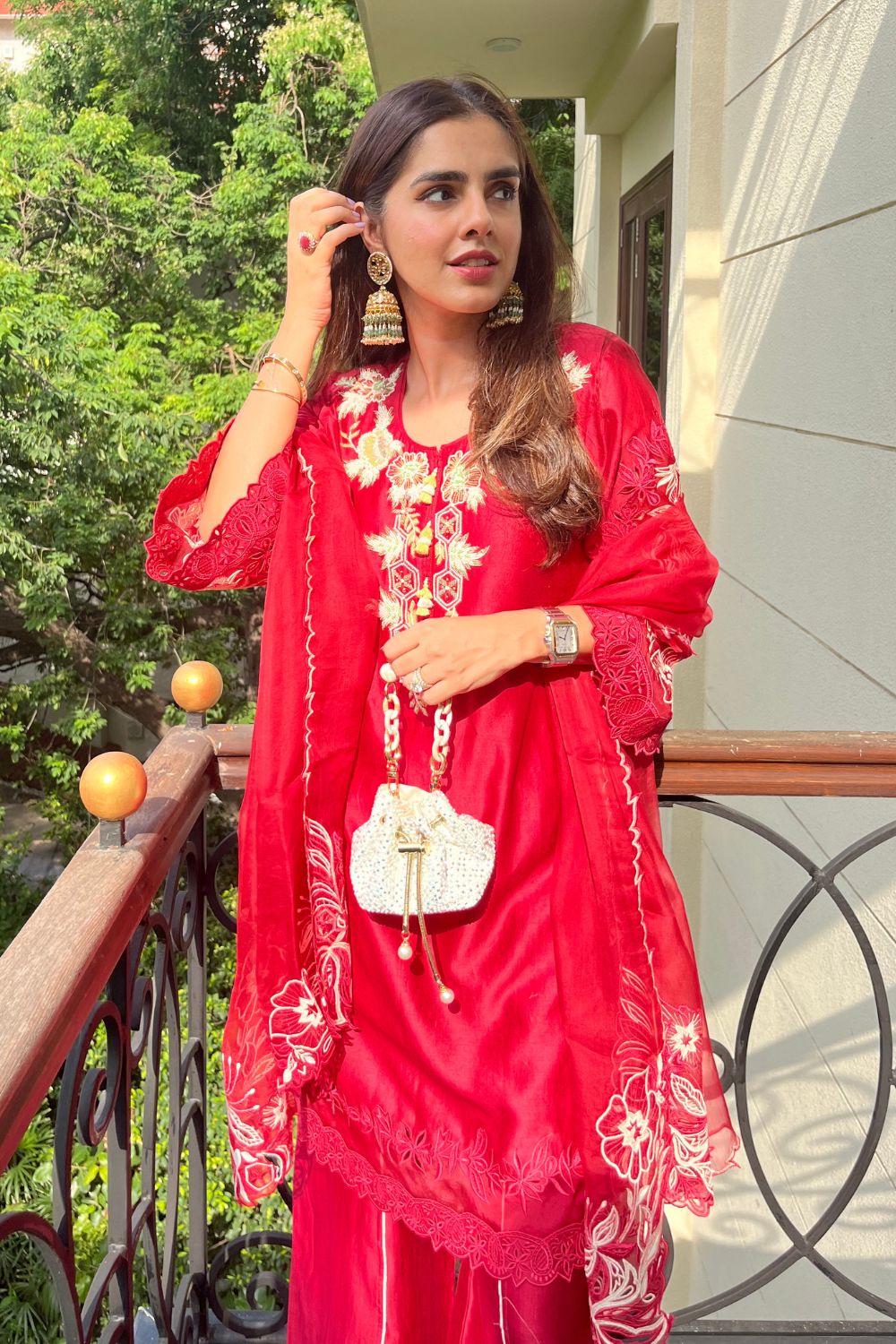 Sharnamli Mehra In Our Ishana Kurta Set