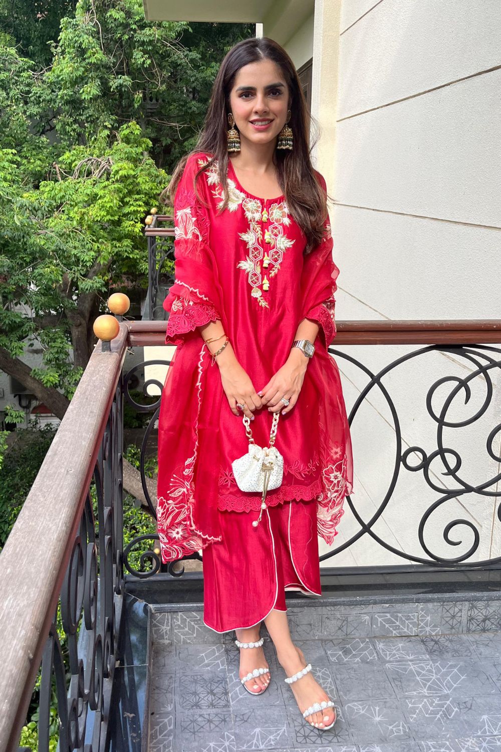 Sharnamli Mehra In Our Ishana Kurta Set