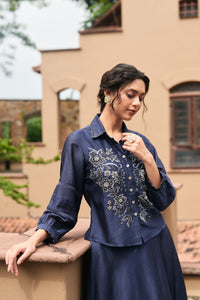Ziya Shirt & Skirt Set