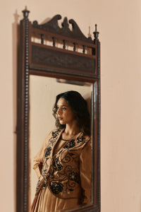 Aroha Mocha Brown Jacket Dress