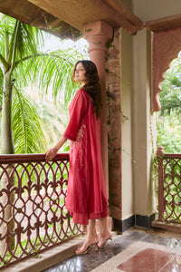 Reet Poppy Red Dress with Jacket