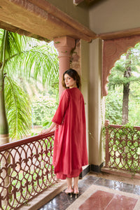 Reet Poppy Red Dress with Jacket
