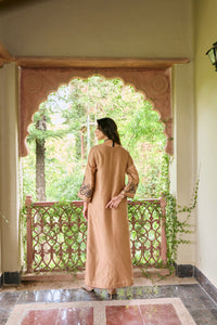 Zehra Mocha Dress