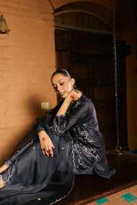 Aayat Blue Kurta and Salwar Set