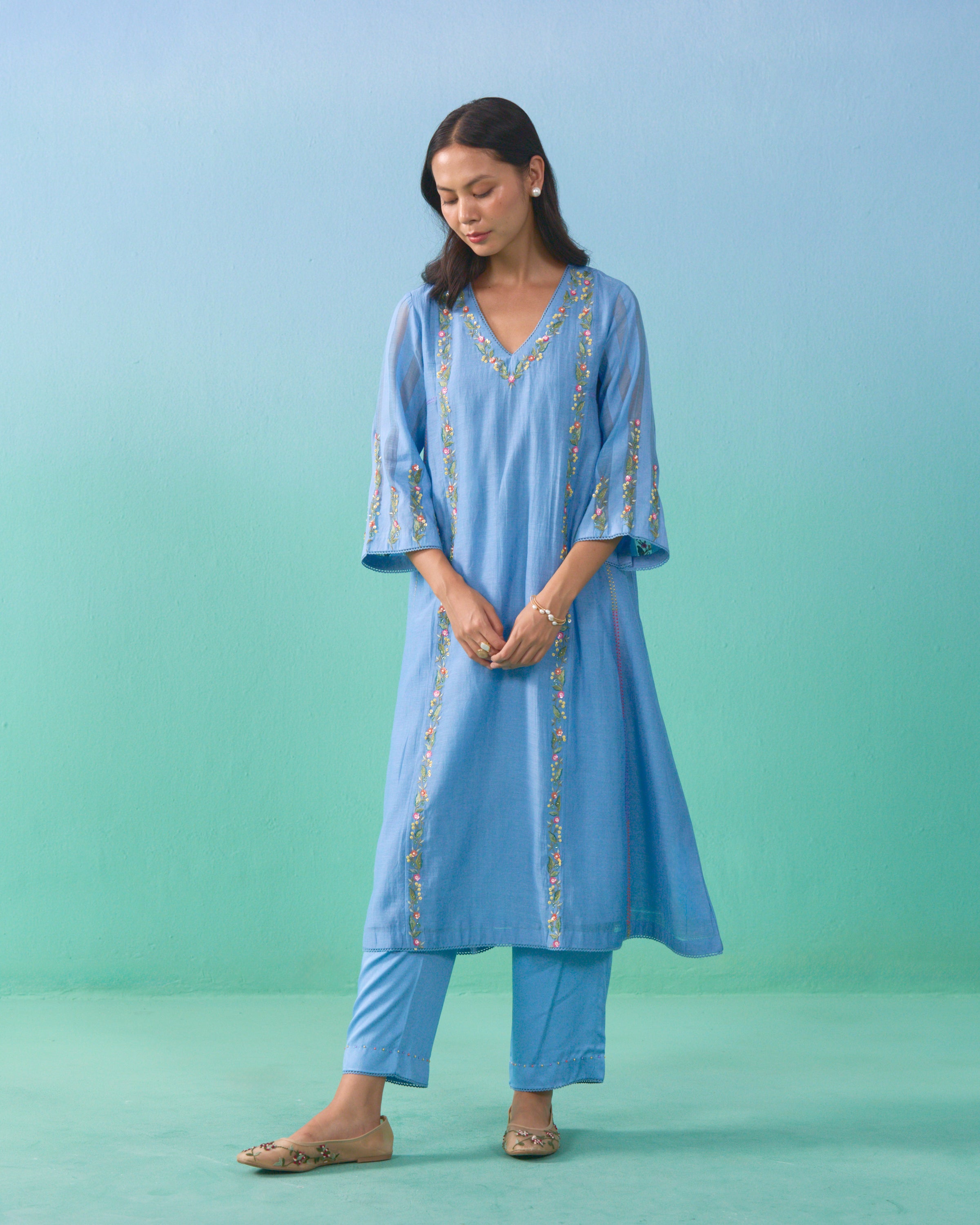 Roza Kurta Set