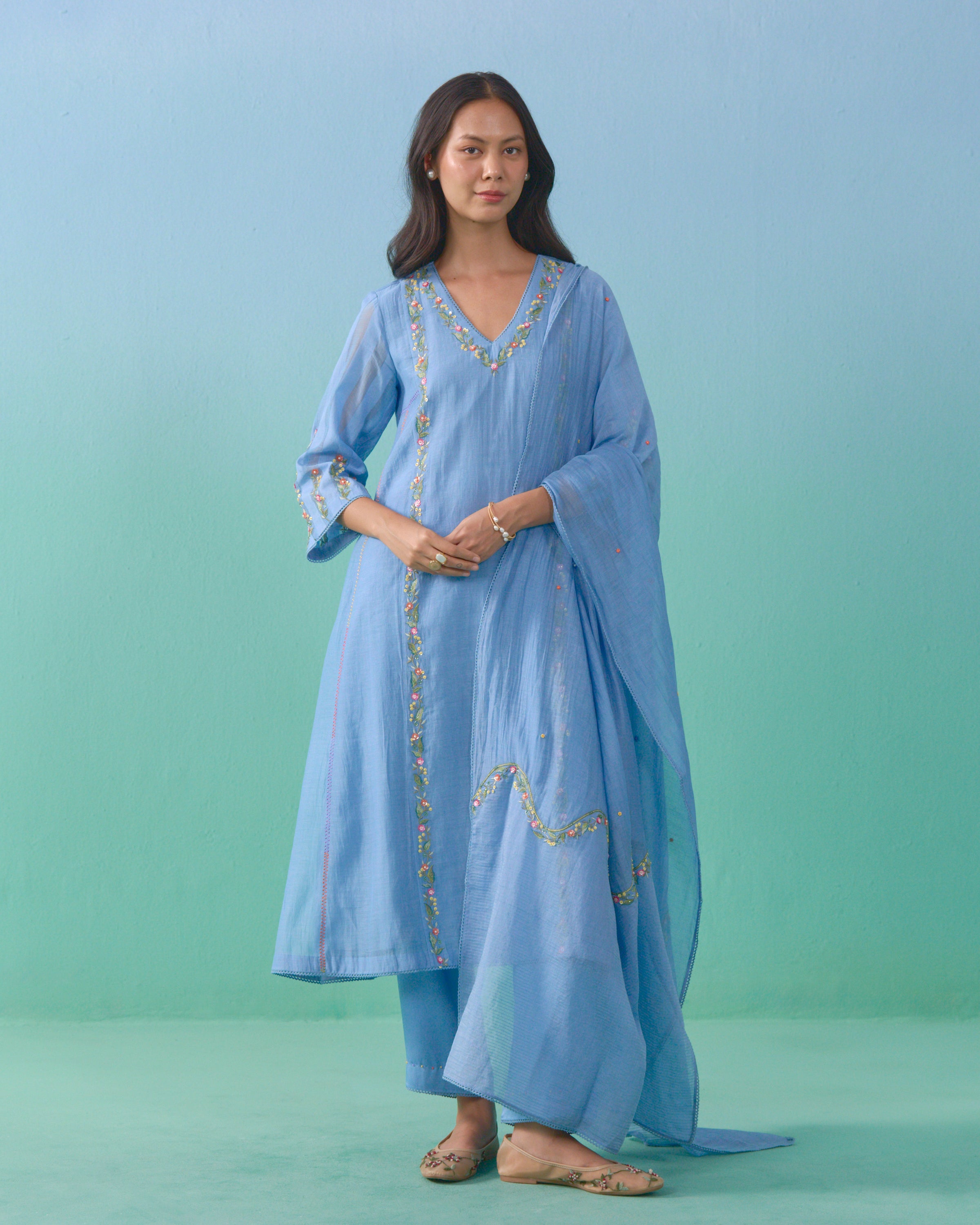 Roza Kurta Set