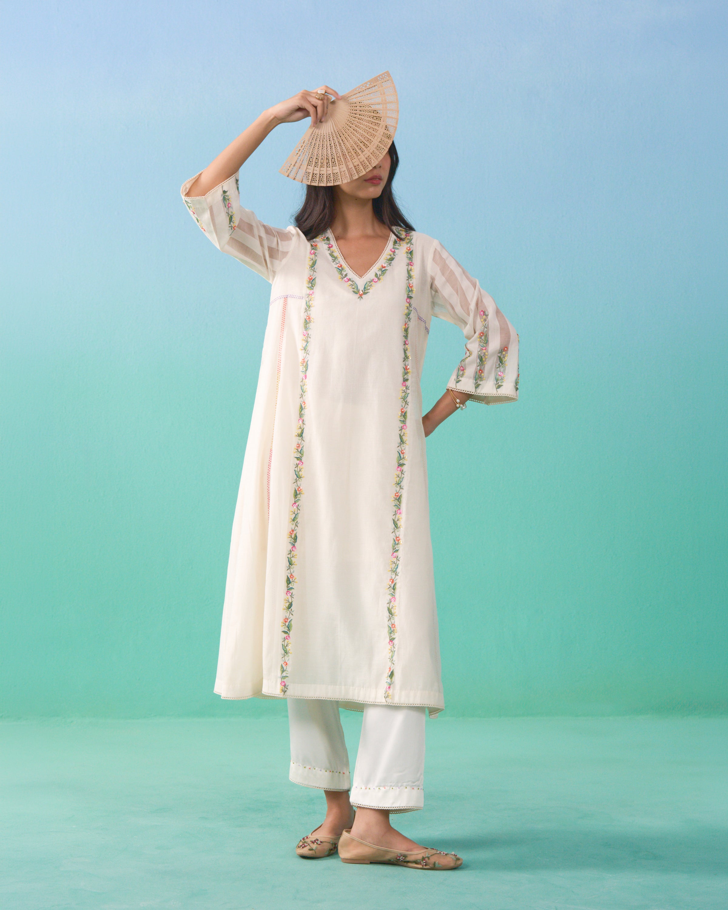 Roza Kurta Set