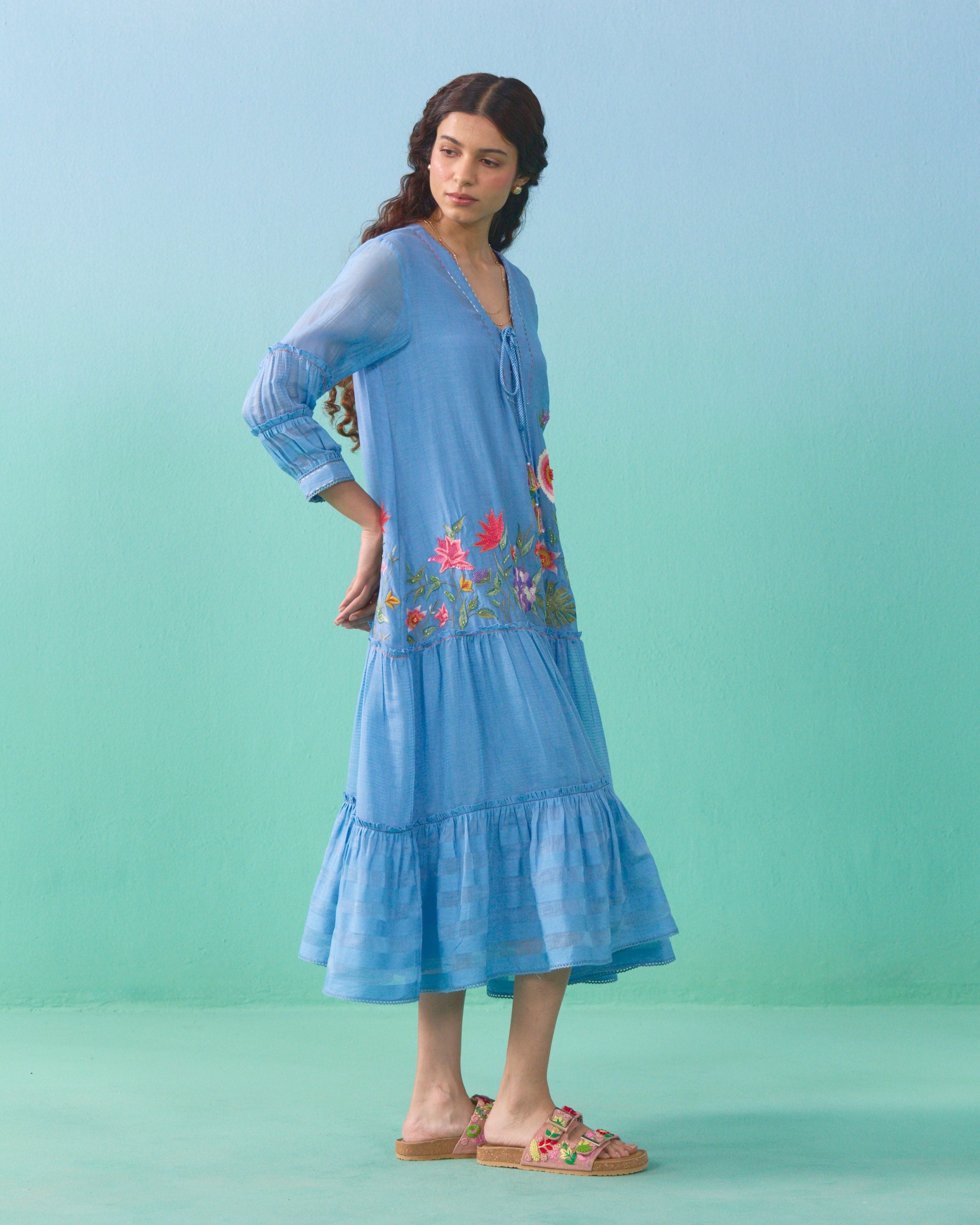 Lailah Flared Dress