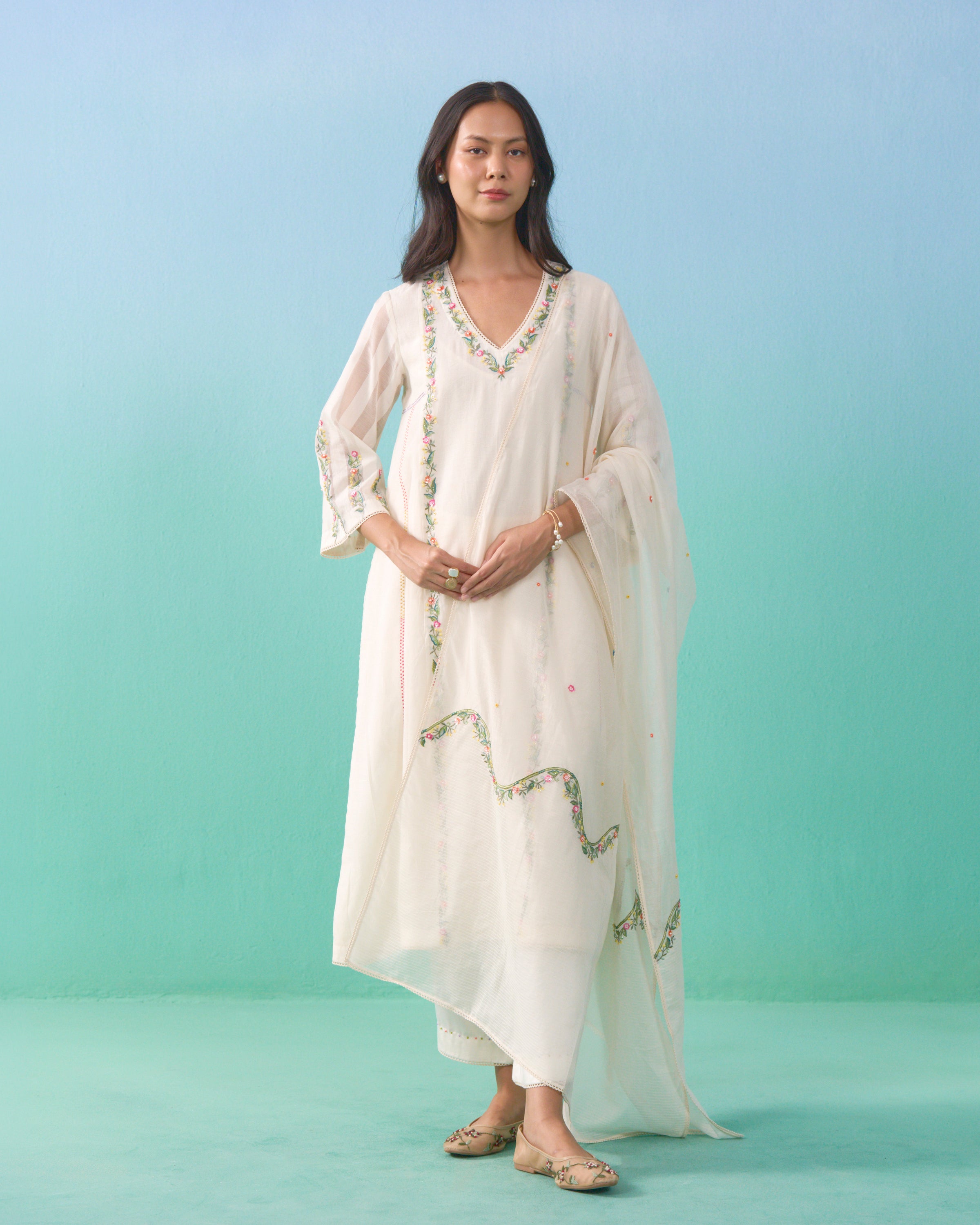 Roza Kurta Set