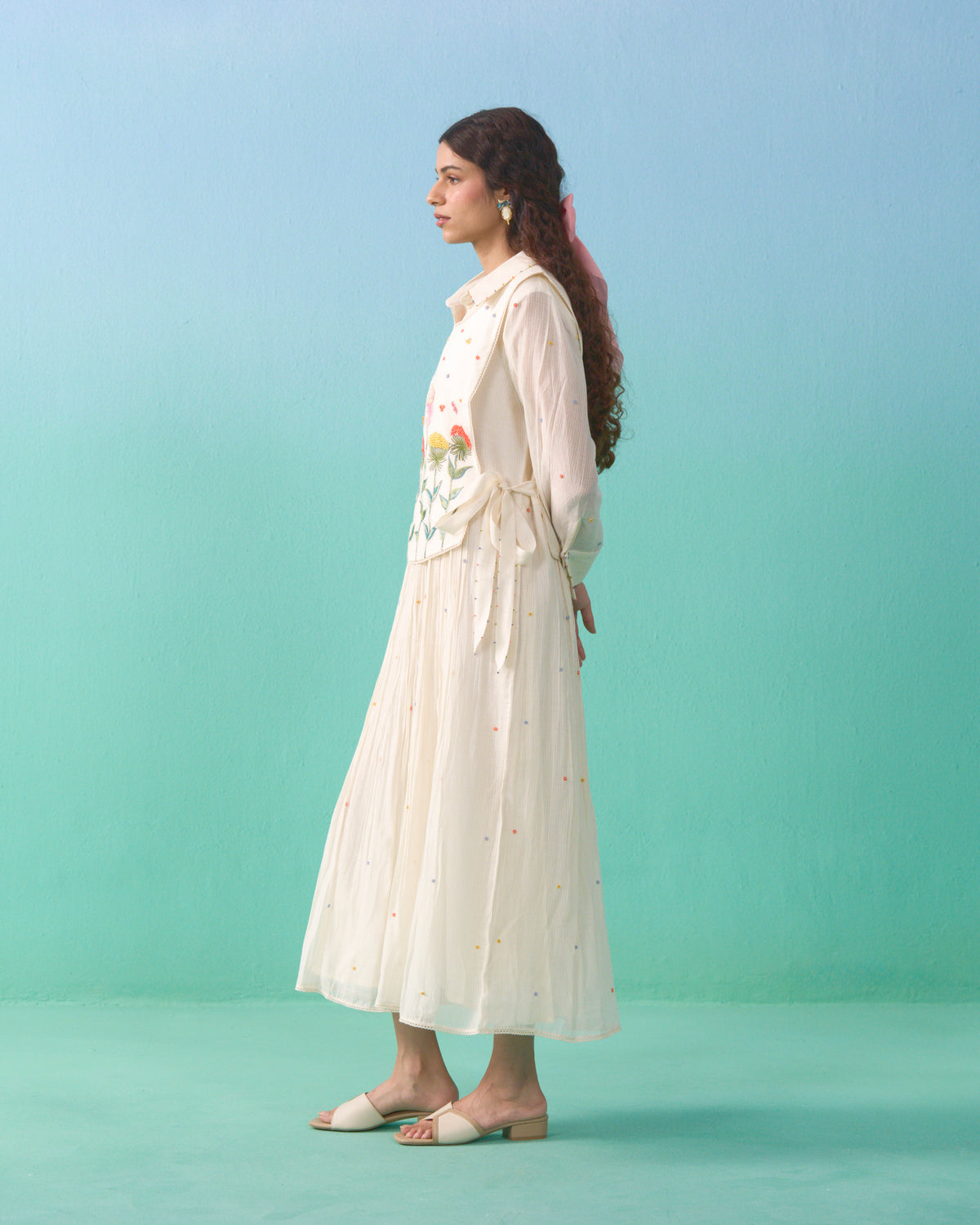 Fluer Bib Dress
