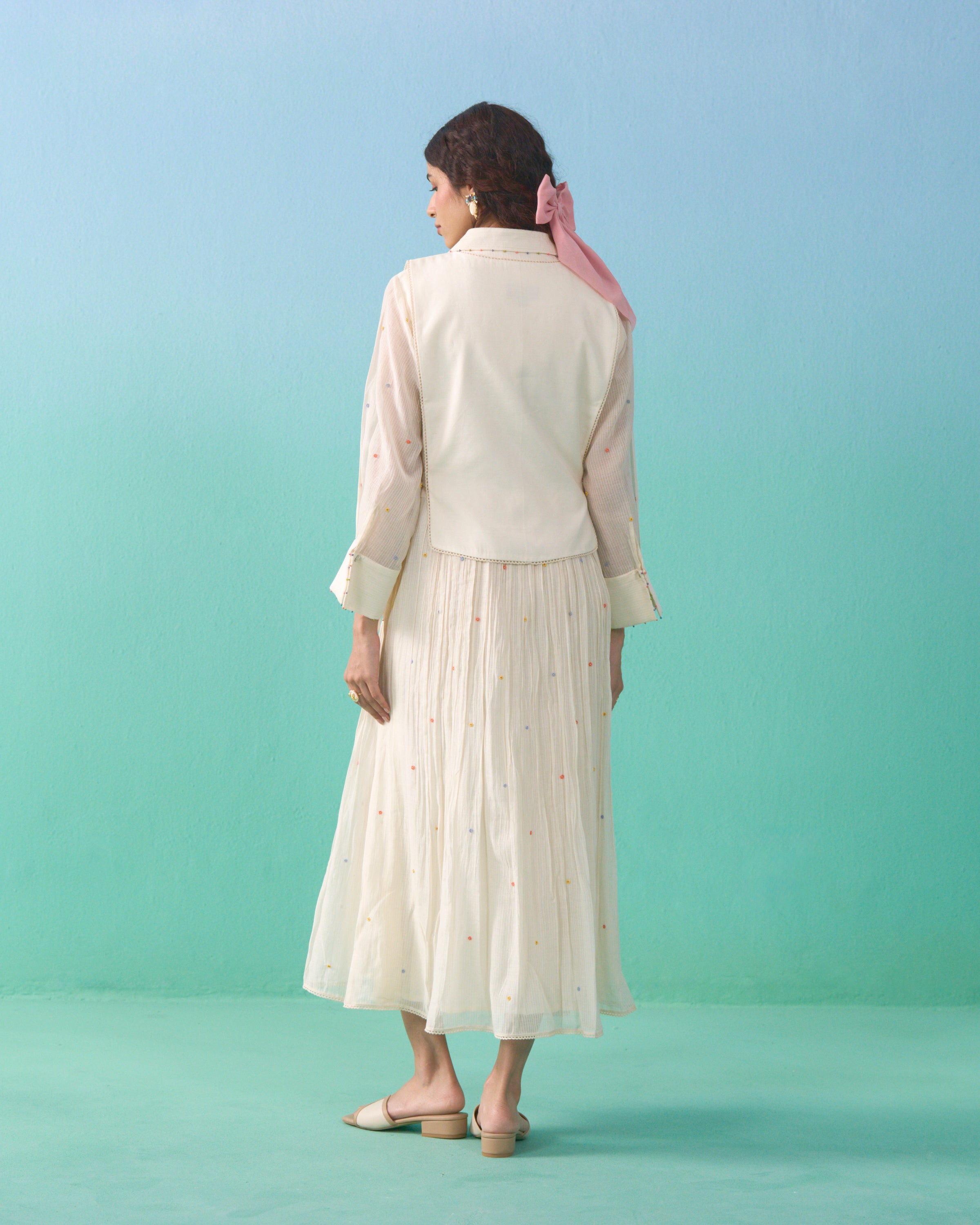 Fluer Bib Dress