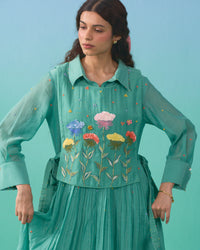 Fluer Bib Dress