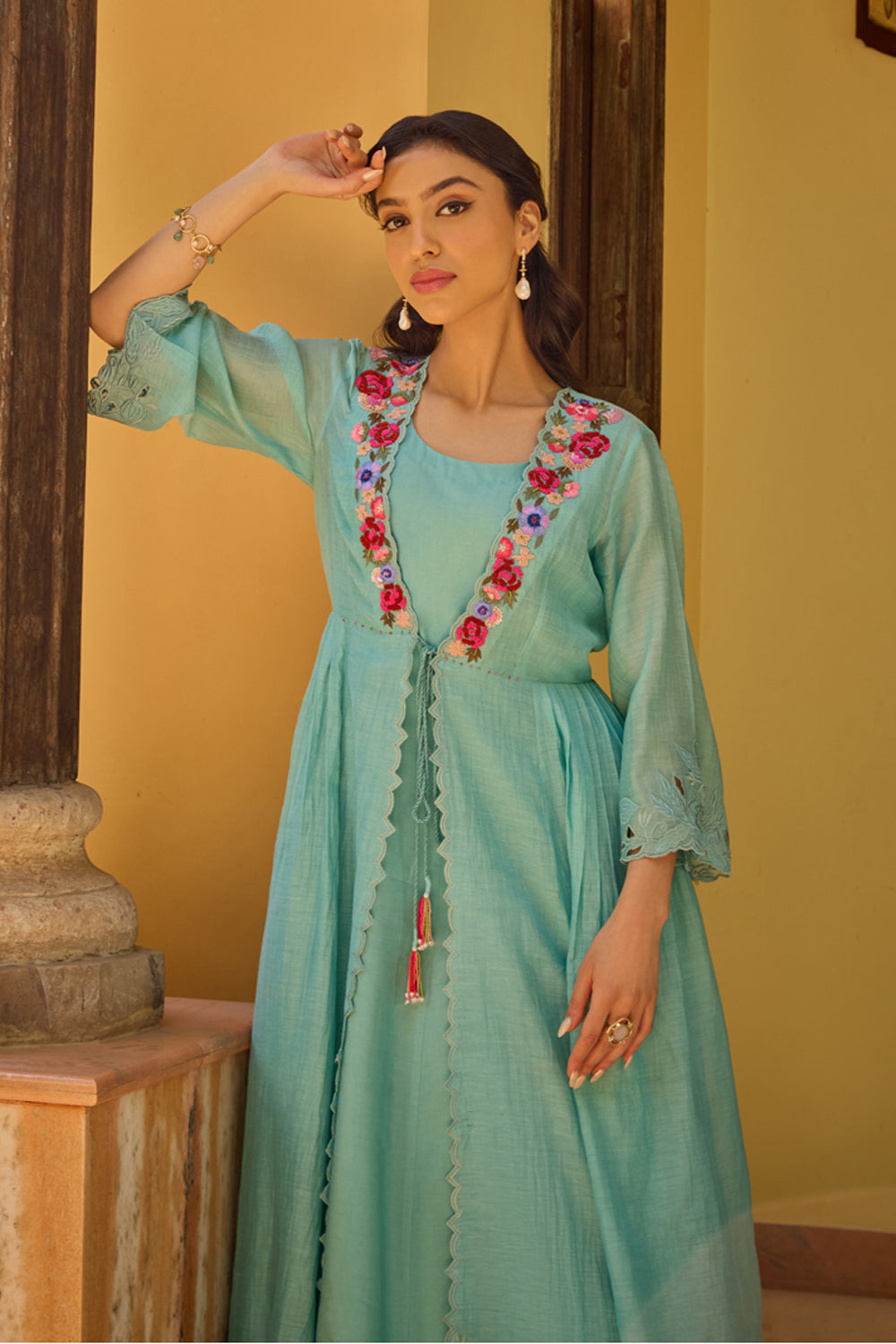 Gul Turquoise Cape Set