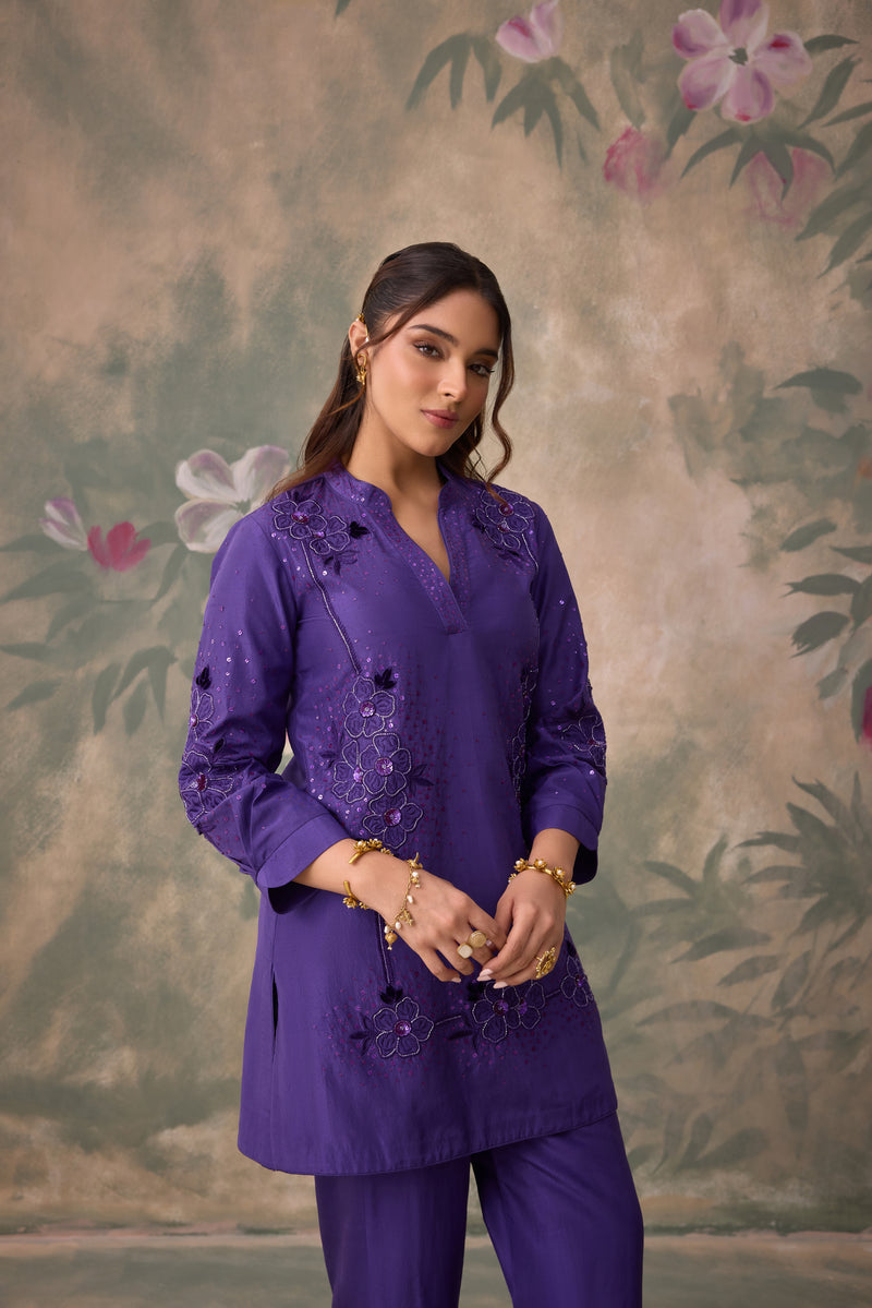 Gulnaar Co-ord set with Dupatta