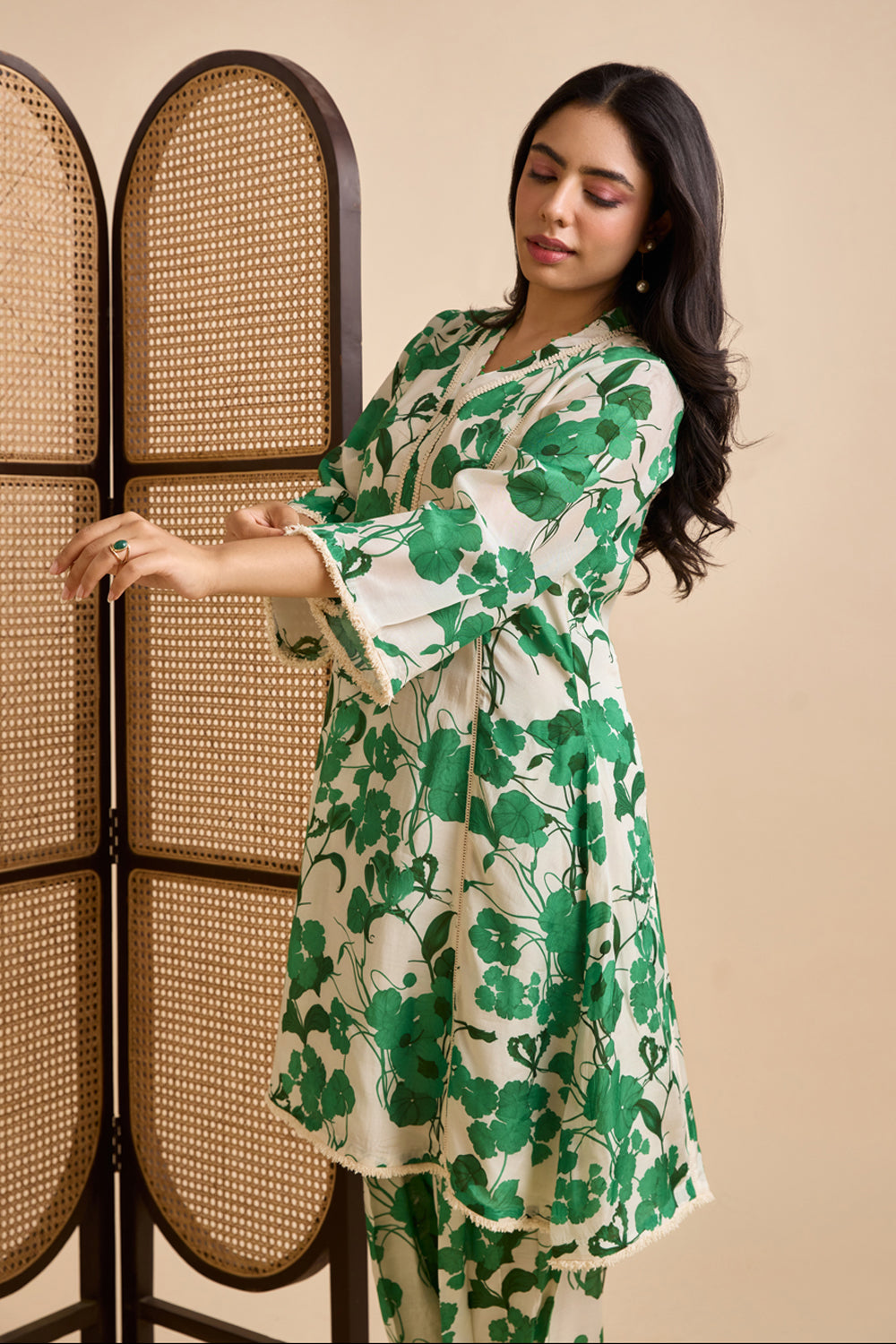Valan Green Kurta Set