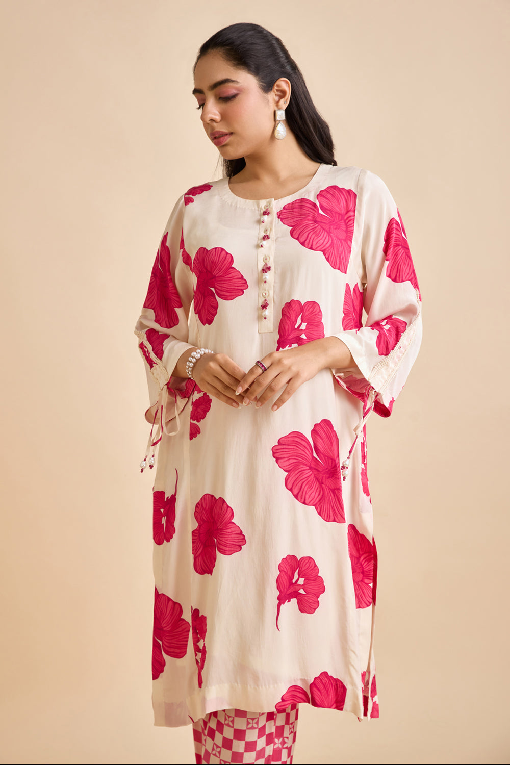 Aife Pink Kurta Set