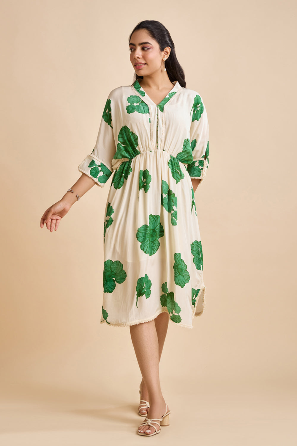 Faelyn Green Dress