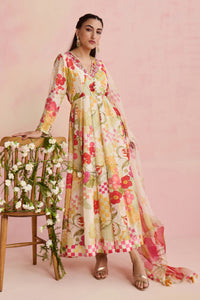 Zoha Anarkali Set