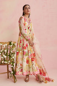 Zoha Anarkali Set
