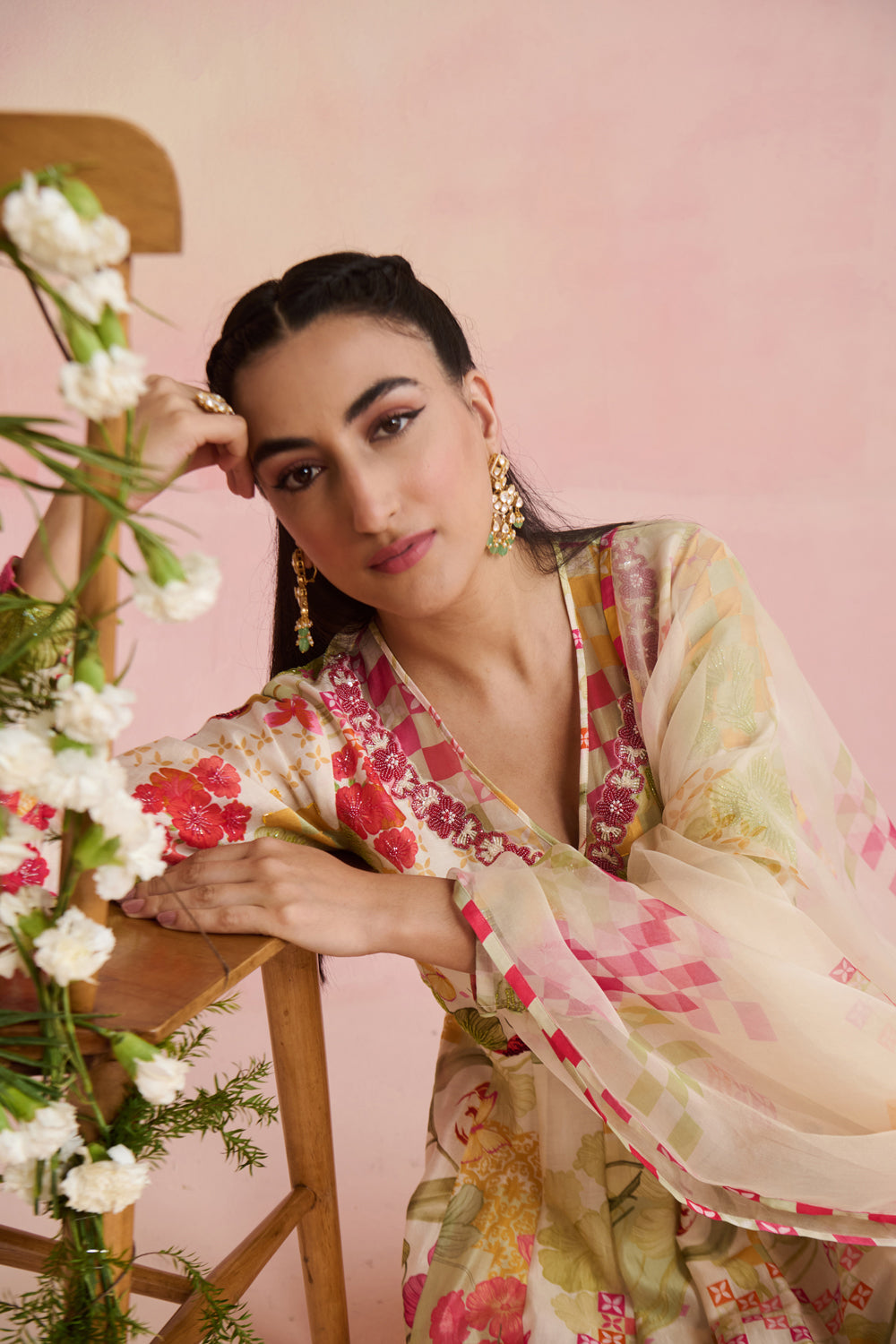 Zoha Anarkali Set