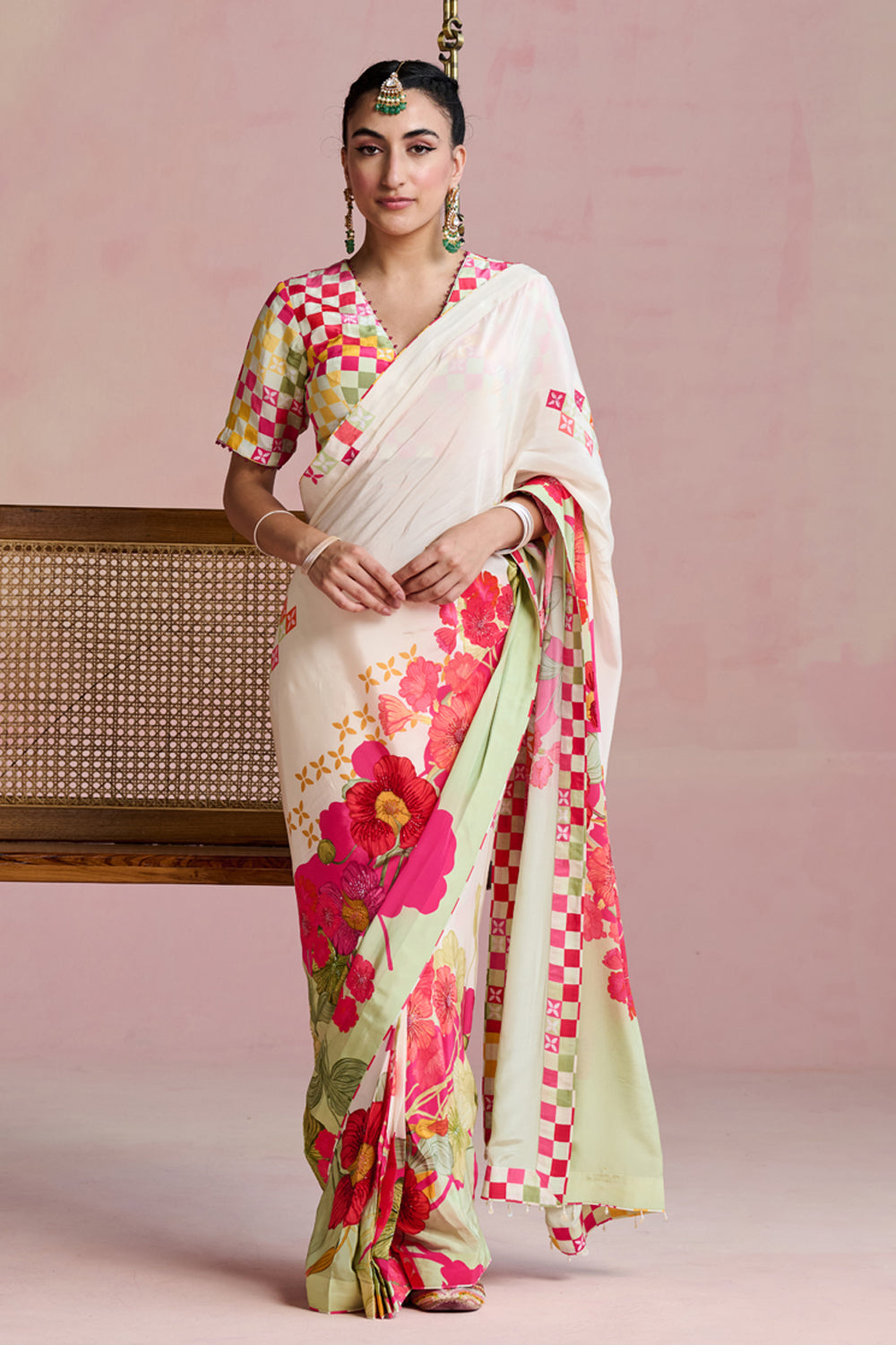 Urmi Drape Saree Set