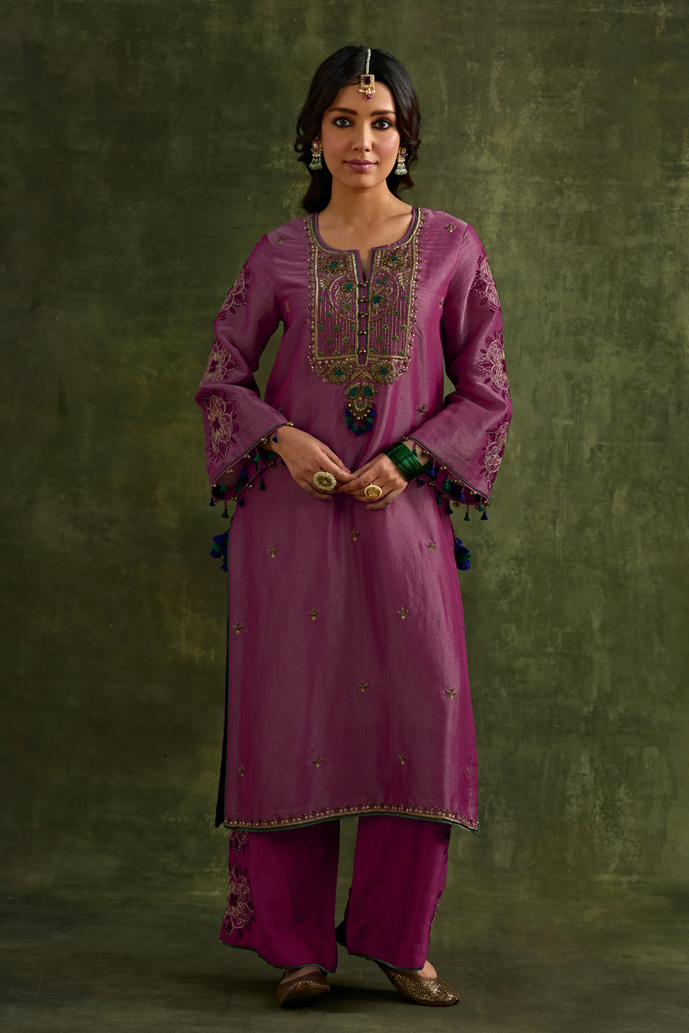 Anam Pink Kurta Set