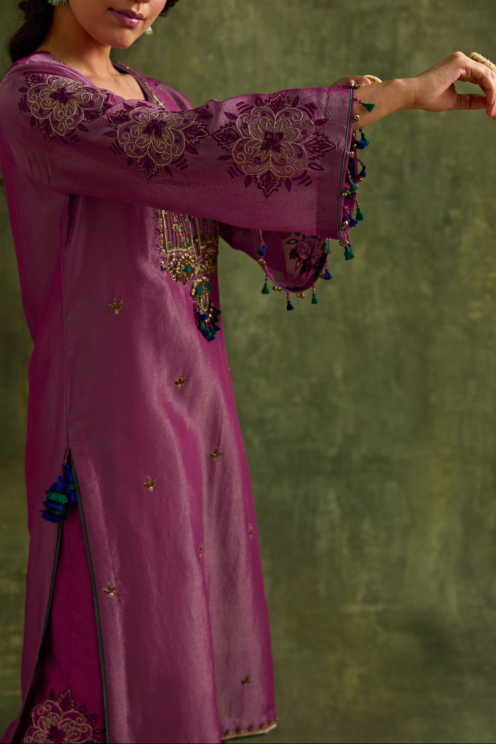 Anam Pink Kurta Set