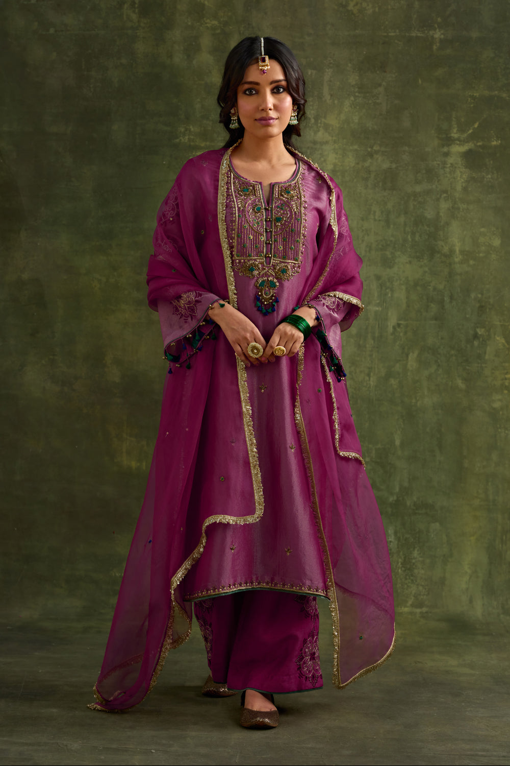Anam Pink Kurta Set
