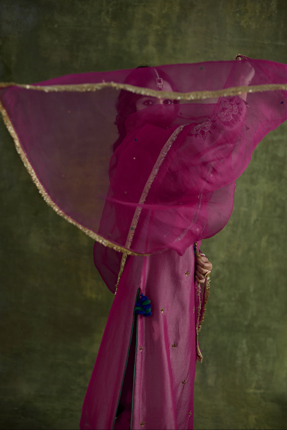 Anam Pink Kurta Set