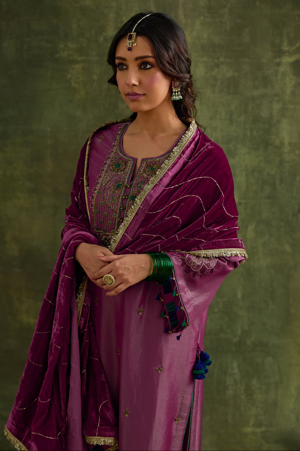 Anam Pink Kurta Set