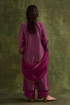 Amber Pink Phiran Style Kurta Set