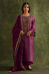 Amber Pink Phiran Style Kurta Set