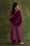 Amber Pink Phiran Style Kurta Set