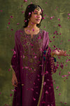 Amber Pink Phiran Style Kurta Set