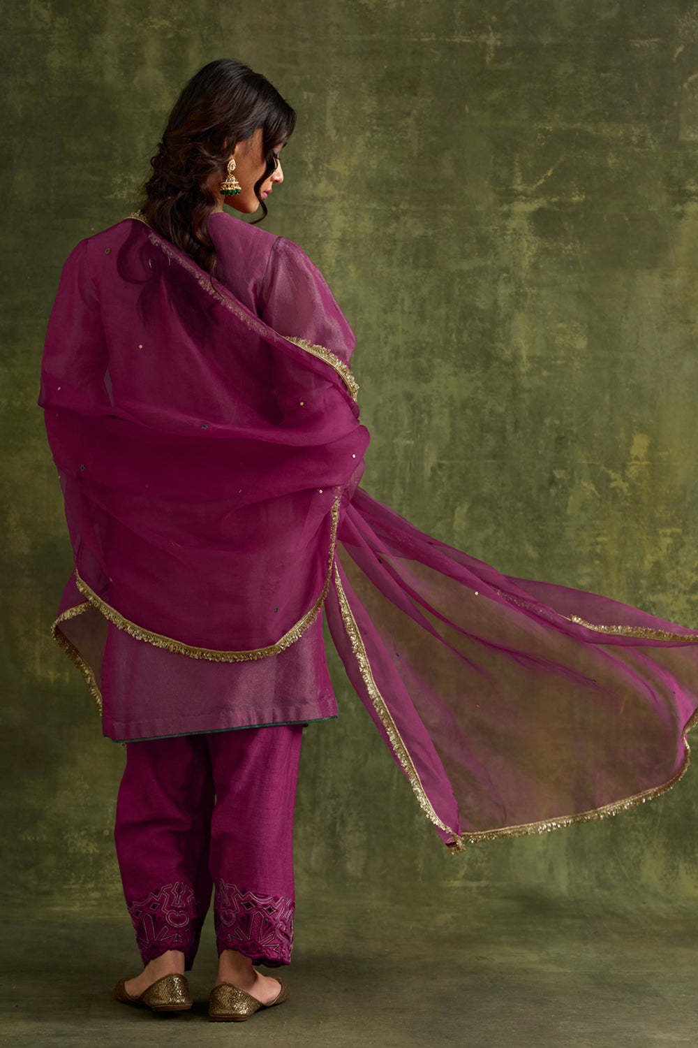 Heer Pink Short Kurta Salwar Set