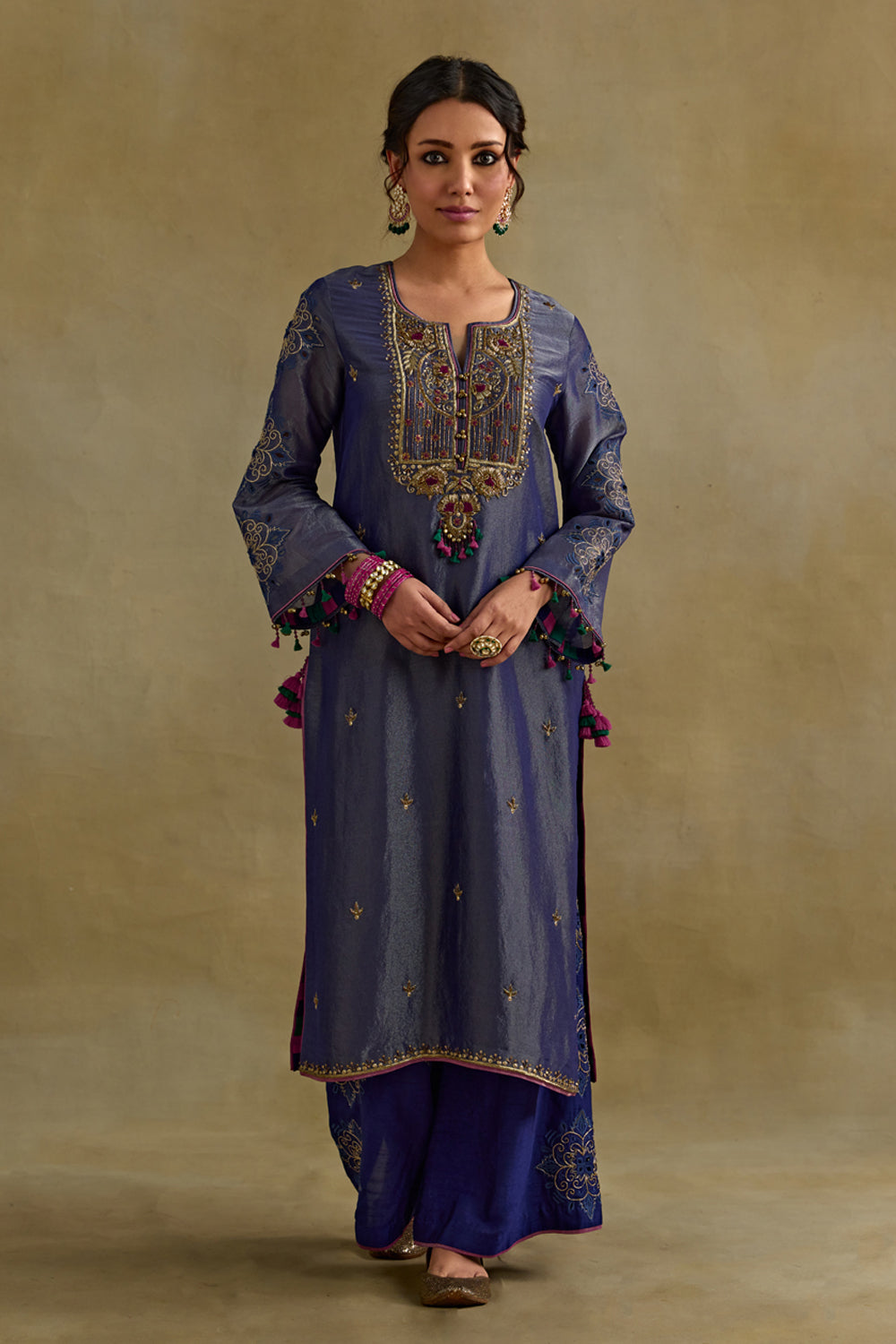 Anam Blue Kurta Set